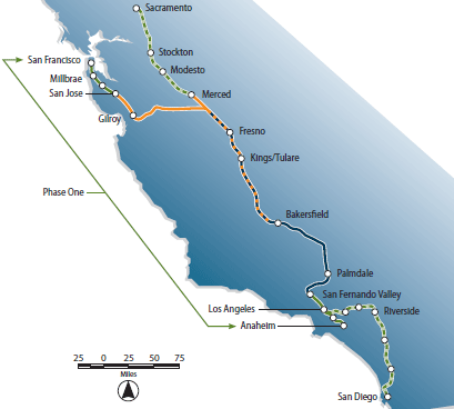 california high speed rail timeline