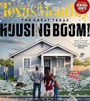 US-Texas-Monthly-November-cover=Housing-Boom