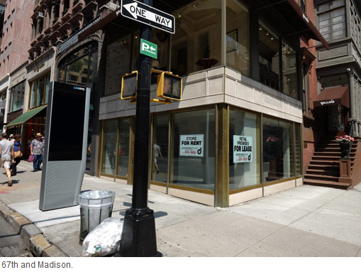 Haunting Photos of Shuttered Stores on Madison Avenue Wolf Street